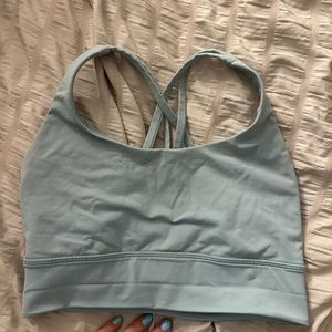 Lululemon Blue Align Stappy long long sports bra
